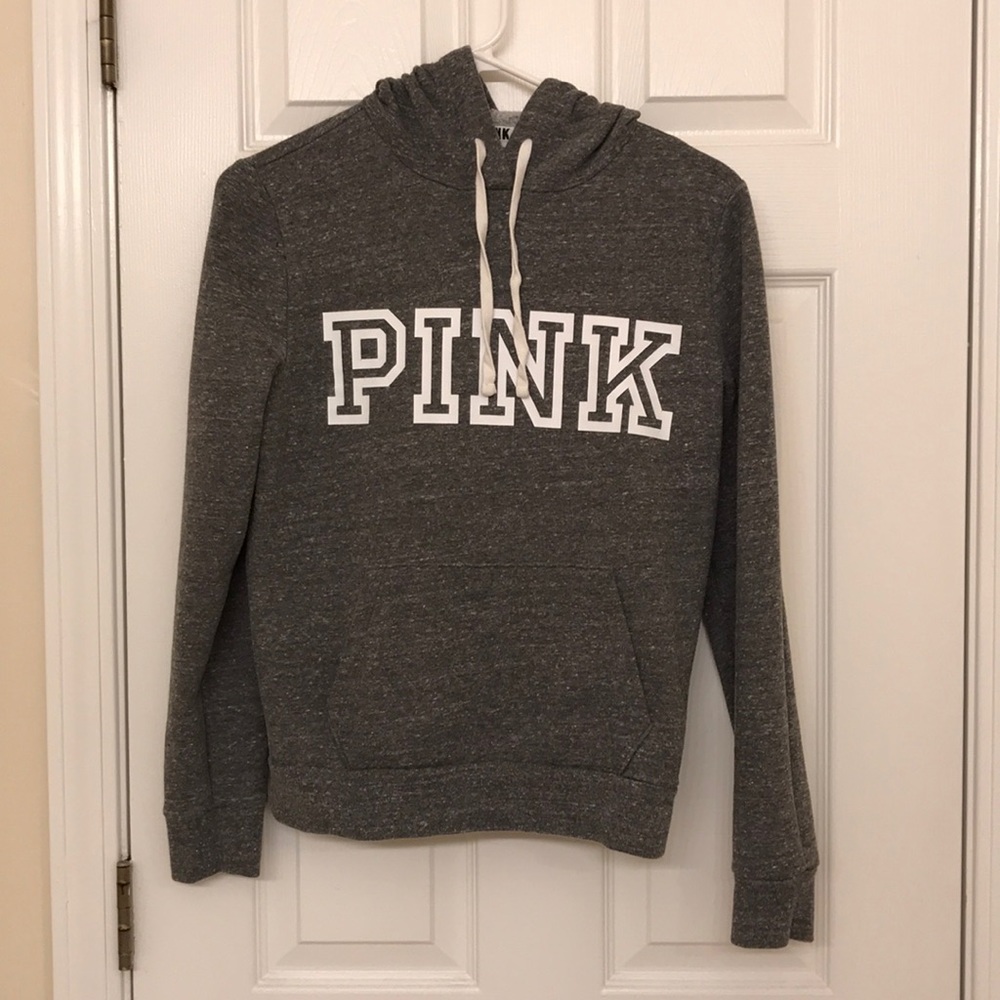 VS Pink Hooded Sweatshirt